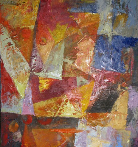 abstract 50x70cm oil on canvas 2012