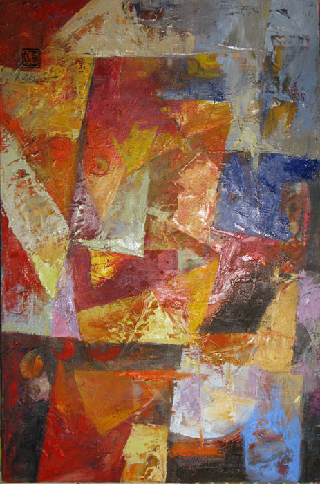 abstract 50x70cm oil on canvas 2012